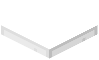 White Stained Glass Trapdoor