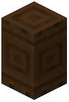 Top Dark Oak Log Wall