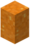 Orange Concrete Powder Wall