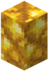 Raw Gold Block Wall
