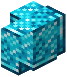 Polished Aquamarine Crystal Block Wall