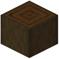 Jutsu Stripped Dark Oak Log