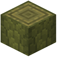 Stripped Olive Log