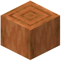 Stripped Redwood Log