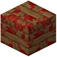 Crimson-Mossy Spruce Planks