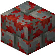 Crimson-Mossy Tuff Bricks