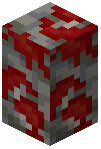 Crimson-Mossy Tuff Wall