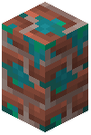 Warped-Mossy Brick Wall