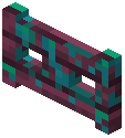 Warped-Mossy Crimson Fence Gate