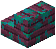 Warped-Mossy Crimson Stairs