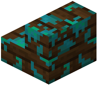 Warped-Mossy Dark Oak Stairs