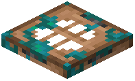 Warped-Mossy Jungle Trapdoor