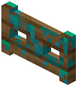 Warped-Mossy Spruce Fence Gate