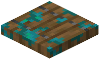 Warped-Mossy Spruce Trapdoor