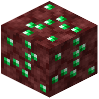 Nether Emerald Ore