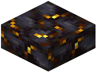 Gilded Blackstone Slab