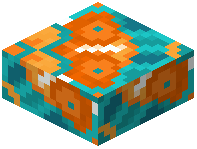 Orange Glazed Terracotta Slab