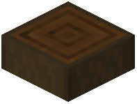 Stripped Dark Oak Log Slab