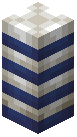 Blue Boundary Marker