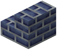 Blue Brick Stairs
