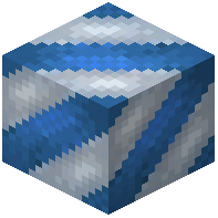 Blue Warning Stripes