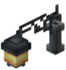 Caged Post Lamp