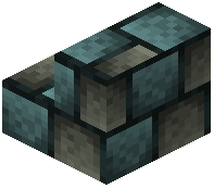 Cracked Aquamarine Tile Stairs