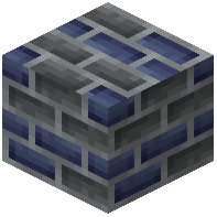 Cracked Blue Bricks