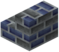 Cracked Blue Brick Stairs