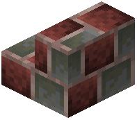Cracked Brick Tile Stairs