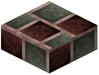 Cracked Dark Brick Tile Slab