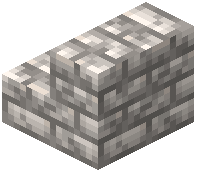 Cracked Diorite Brick Stairs