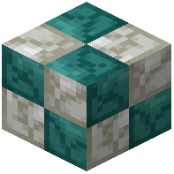 Cracked Green-White Tiles