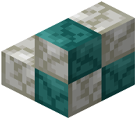 Cracked Green-White Tile Stairs