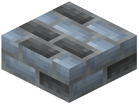 Cracked Light Blue Brick Slab