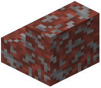 Cracked Red Concrete Stairs