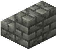 Cracked Tuff Brick Stairs