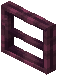 Crimson Window with a Pane