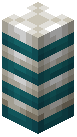 Cyan Boundary Marker