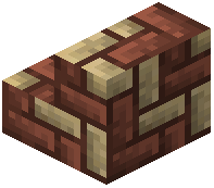 Herringbone Sand Tile Stairs