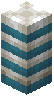Light Blue Boundary Marker