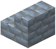 Light Blue Brick Stairs