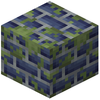 Mossy Blue Bricks