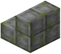 Mossy Concrete Tile Stairs