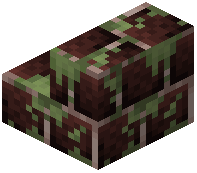 Mossy Dark Brick Tile Stairs