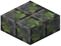 Mossy Deepslate Tile Slab