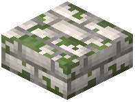 Mossy Diorite Brick Slab