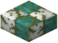 Mossy Green-White Tile Slab