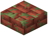 Mossy Red Brick Slab