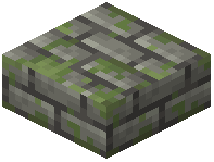 Mossy Tuff Brick Slab